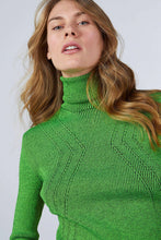 NEON TURTLE NECK KNITWEAR SWEATER