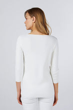 KNITWEAR SWEATER WITH CROSS DETAIL IN THE FRONT