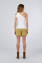 GLITTERED MINI SHORT GOLD