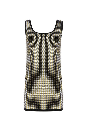 SEQUINED DRESS BLACK