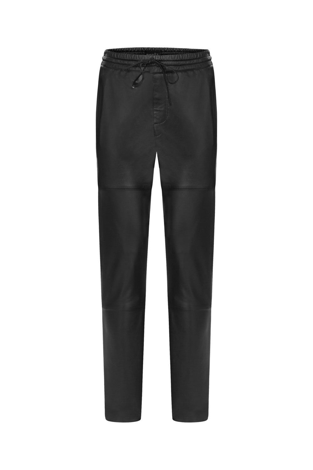 LEATHER PANTS BLACK