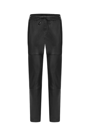 LEATHER PANTS BLACK