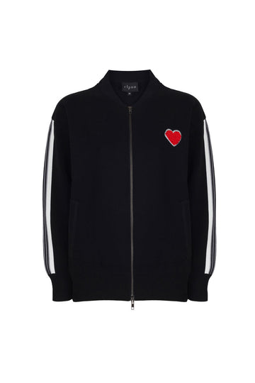 GUN EMBROIDED SWEATER TOP
