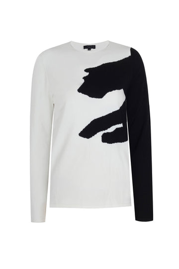 ANIMAL PRINTED SWEATER