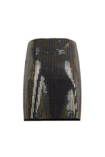 SEQUINED SKIRT BLACK