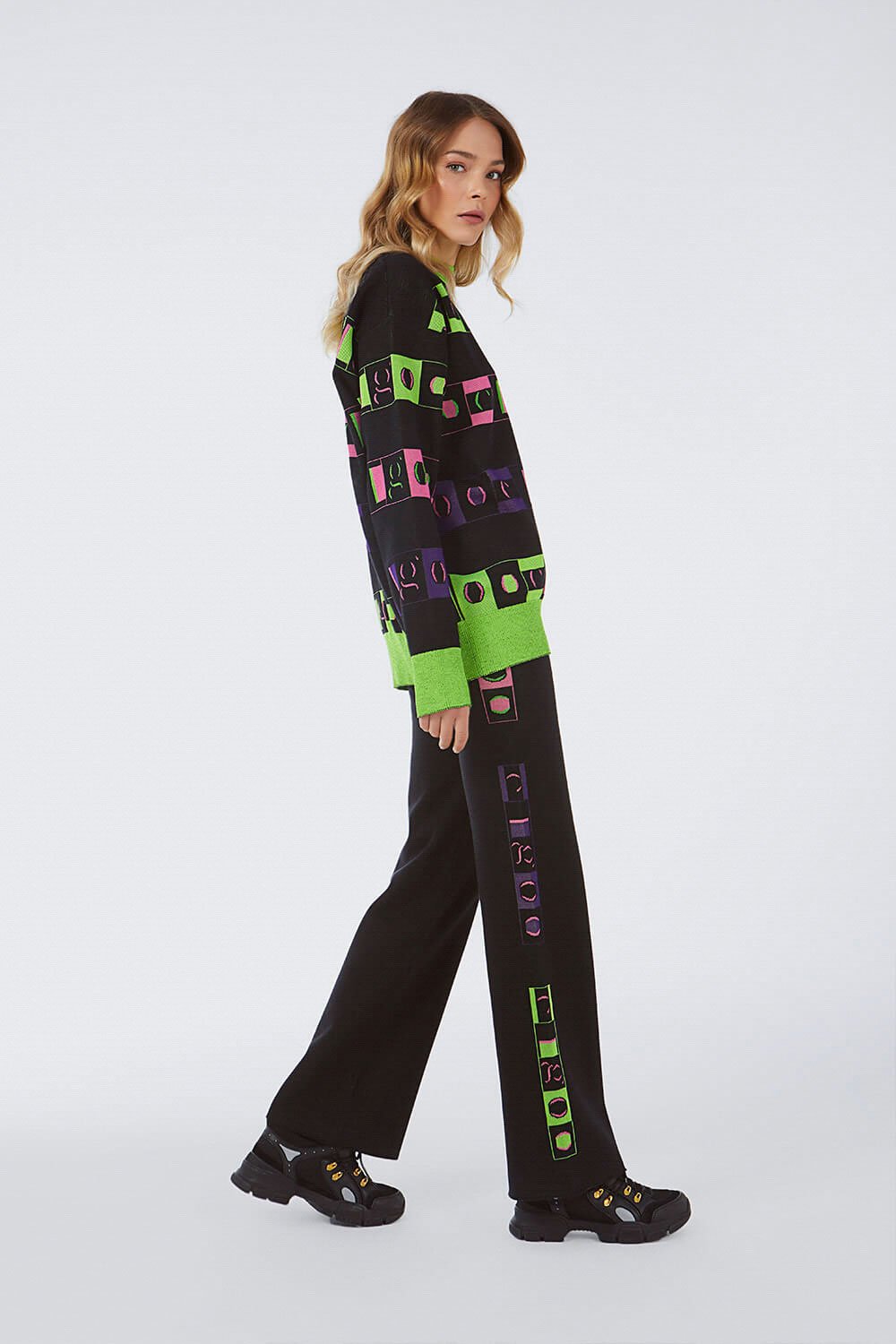 LOGOMANIA NEON PANTS