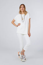 FRINGED BOAT NECK KNITWEAR TOP WHITE