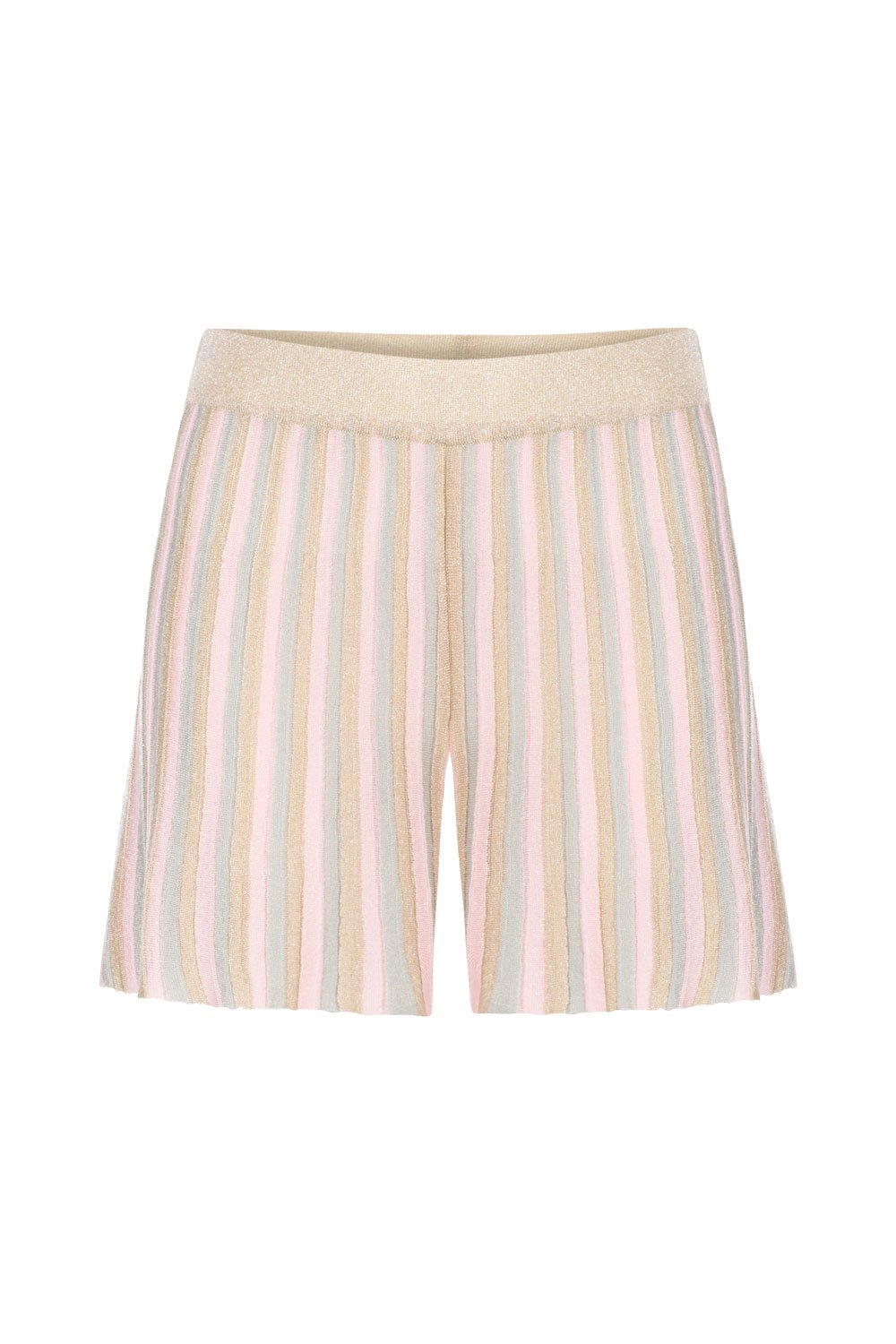 THREE COLOUR LUREX SHORT