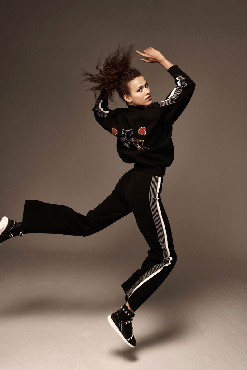 KNITWEAR PANTS WITH HEART