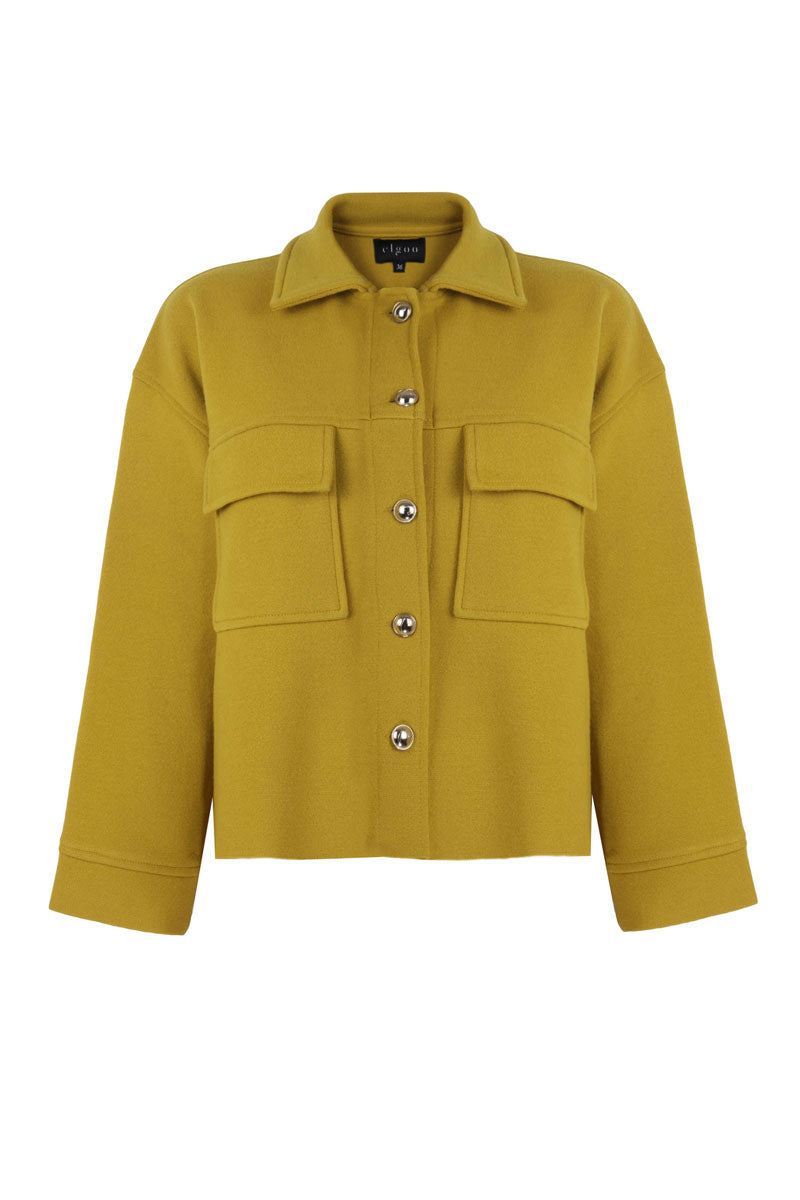 SHORT MUSTARD JACKET