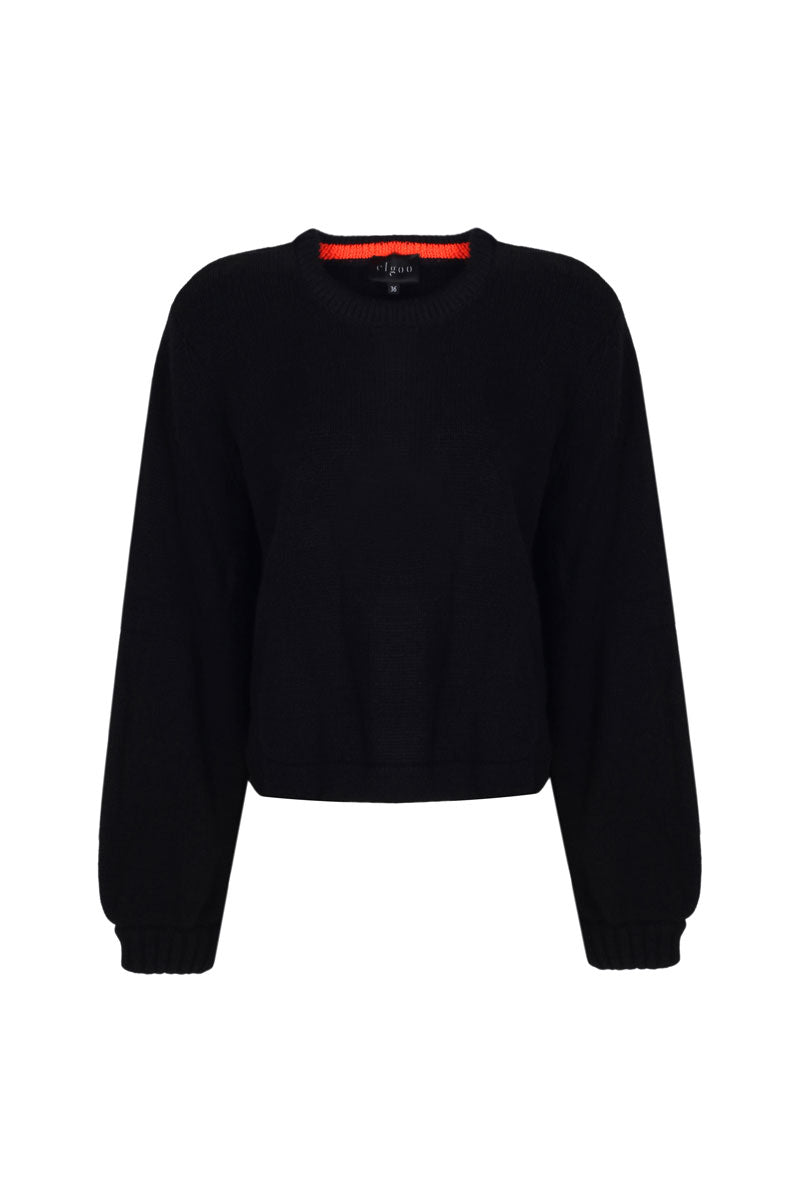 CREW NECK CASHMERE SWEATER