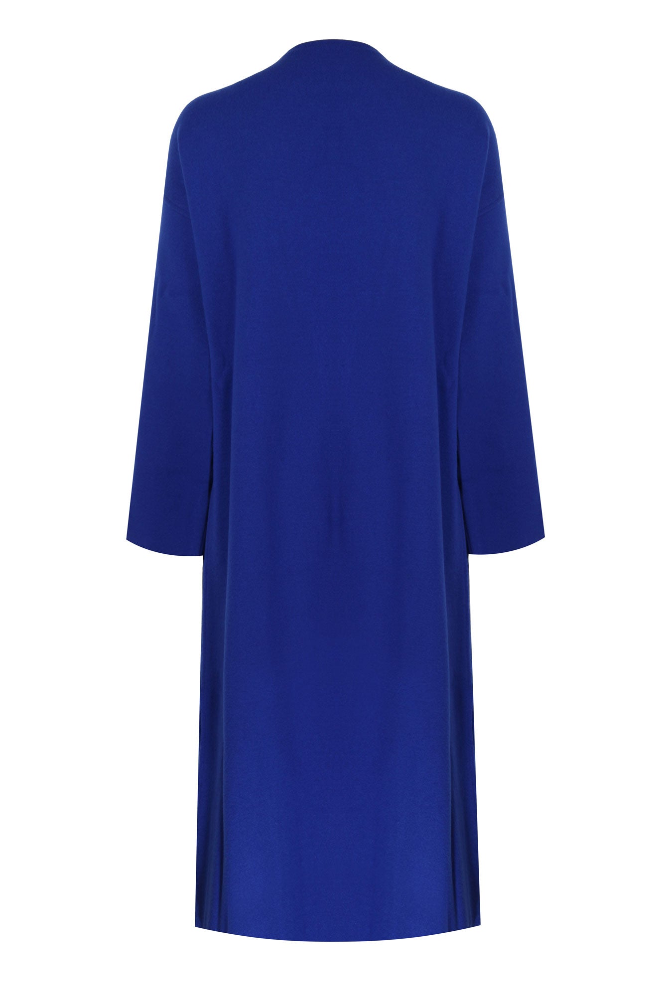 LONG KNITWEAR JACKET SAXE