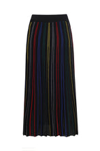 PLEADED SKIRT WITH COLOURS