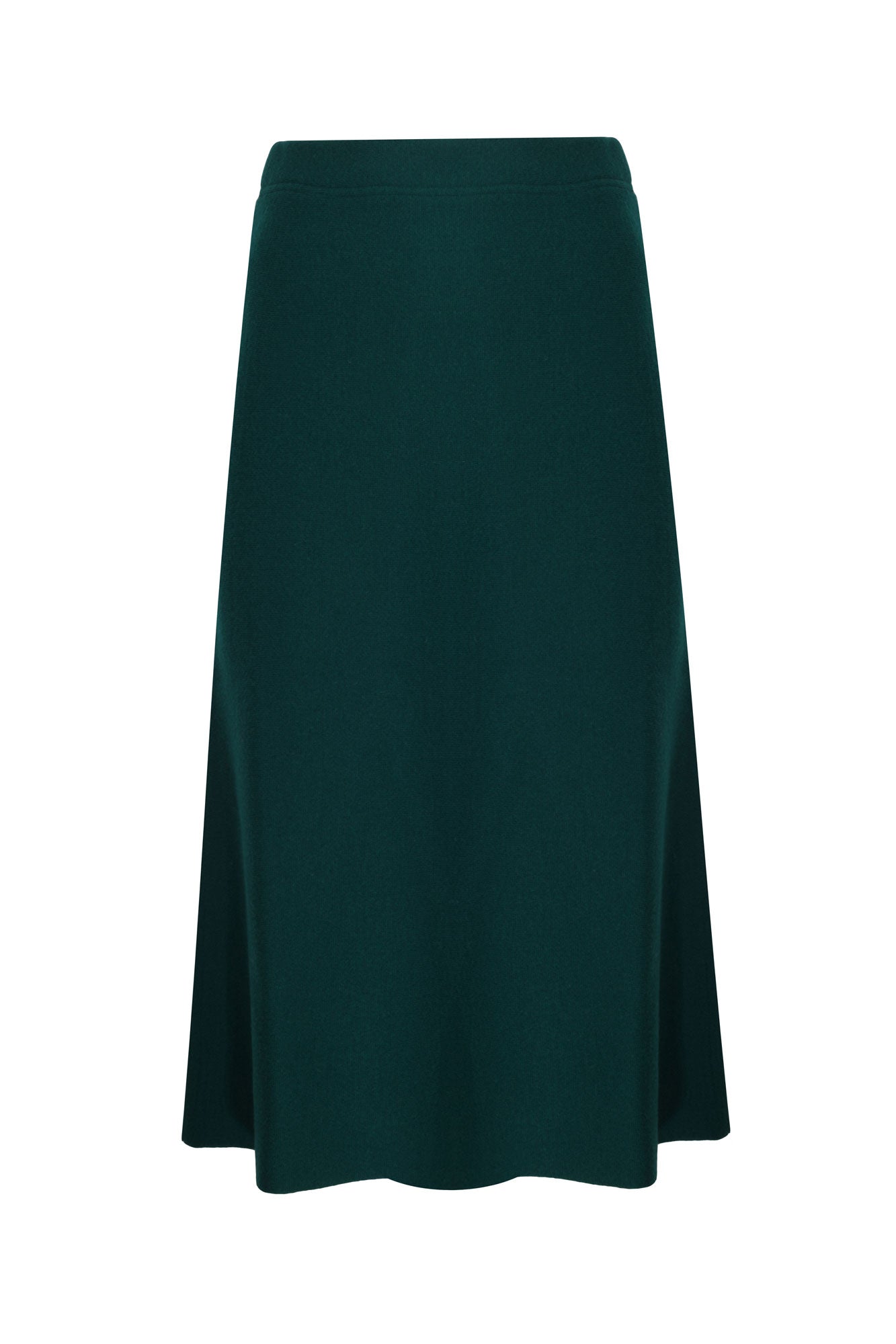 FELT GREEN SKIRT