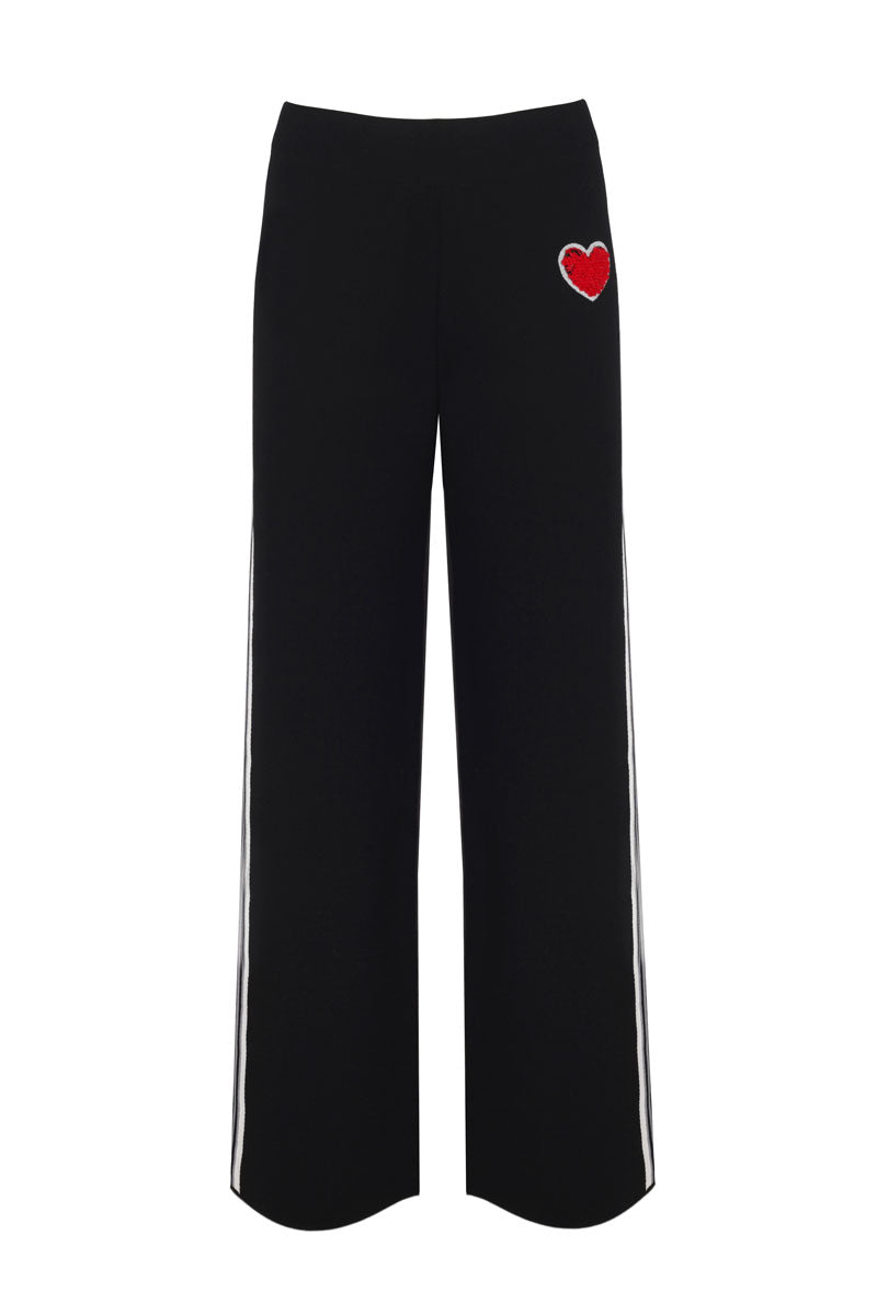 KNITWEAR PANTS WITH HEART